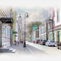 Москва. Малый Толмачёвский переулок. :: В и т а л и й .... Л а б з о'в