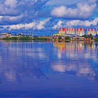 Июнь...Утро Юганской Оби! :: Владимир 