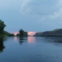 Грозовой закат... :: Любовь Иванова