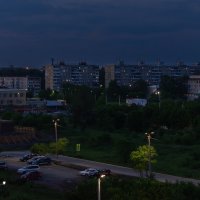 Город зажигает огни. :: Виктор Иванович Чернюк