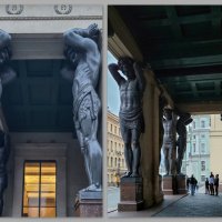 "Атланты держат небо на каменных руках" :: Татьяна Машошина