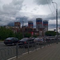 Тучи над городом :: Galina Solovova