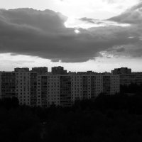 Закат в спальном районе :: Roman stories -