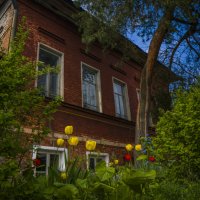 дом где жил поэт К,Д Бальмонт :: Сергей Бабанов