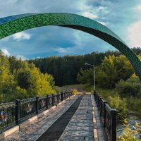 Мост-над-лужей :: Дмитрий Костоусов