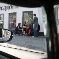 Маросейка. 7 утра. :: Лютый Дровосек Маросейка. 7 утра. :: Лютый Дровосек