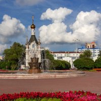 Июльские облака в городе Е :: Евгений Тарасов 