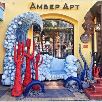 Магазин морских украшений. :: Валерия Комова Магазин морских украшений. :: Валерия Комова