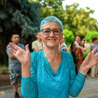 Женщина бирюза :: Вадим Федотов 