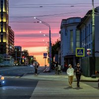 "Окрасилось небо..." :: Сергей Шатохин "Окрасилось небо..." :: Сергей Шатохин
