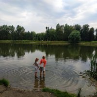 Мыли Марусеньки белые ножки :-) :: Андрей Лукьянов