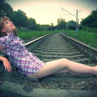 Босиком по рельсам или босиком на рельсах (1) :: Mitka90 