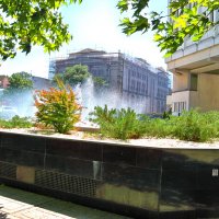 Фонтан  у  Обкома :: Валентин Семчишин