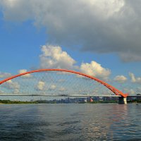 Бугринский мост - один из главных символов Новосибирска :: Татьяна Лютаева Бугринский мост - один из главных символов Новосибирска :: Татьяна Лютаева