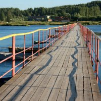 Пешеходный мост :: Нэля Лысенко