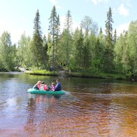 Переправа через Канду :: Ольга Переправа через Канду :: Ольга