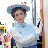 Парад исторических трамваев на пл Ильича 12 июля :: Михаил Бибичков