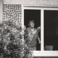 Мама мыла раму...(чб) :: Сергей Царёв Мама мыла раму...(чб) :: Сергей Царёв