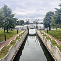 Утро. Мостик. :: Валерия Комова Утро. Мостик. :: Валерия Комова