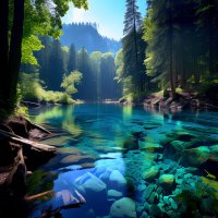 Голубое озеро :: Alisia La DEMA