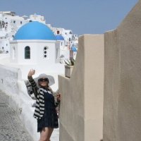 селфи в Санторини :: zavitok *