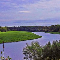 Июнь...Протока Девкина перед дождем! :: Владимир 