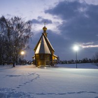 Морозный вечер в Суздале :: Сергей 
