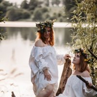 Две девы :: Светлана Успенская 