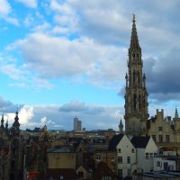 Над крышами Брюсселя. :: Aida10 