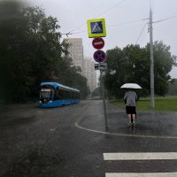 Дорожная дождливая :: Сергей Золотавин