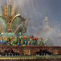 Фонтан Каменный Цветок на ВДНХ :: Михаил Бибичков Фонтан Каменный Цветок на ВДНХ :: Михаил Бибичков