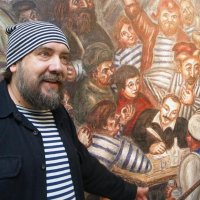 Дмитрий Шагин -- основатель и идеолог художественного направления Митьков. :: Стальбаум Юрий Дмитрий Шагин -- основатель и идеолог художественного направления Митьков. :: Стальбаум Юрий