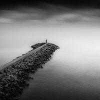 Волнорез. Fine Art :: Игорь Геттингер (Igor Hettinger)