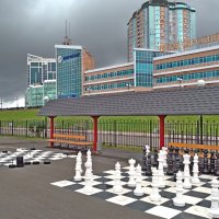 Чебоксары встречают шахматами! (20 июля - Международный день шахмат!) :: Vladimir Semenchukov