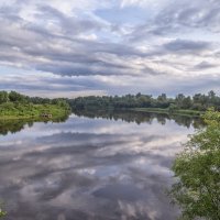 Вечер на реке :: Сергей Цветков