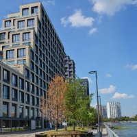 Нагатинский затон. Набережная Ривьер Парк. :: Анастасия Смирнова Нагатинский затон. Набережная Ривьер Парк. :: Анастасия Смирнова