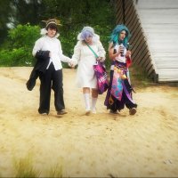 На спуске к пляжу... :: Владимир Шошин На спуске к пляжу... :: Владимир Шошин