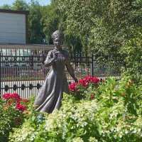 Аксаковский сквер в селе Борское :: Олег Манаенков