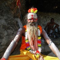 Чудесный и весь в цветочках индийский Садху. :: unix (Илья Утропов)