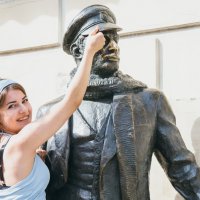 Санкт-Петербург  памятник ,Модель Лейла Башилова :: Лейла Башилова