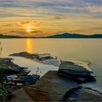 Рассвет, тишина и спокойствие...Волшебное утро... :: Алексей Мезенцев
