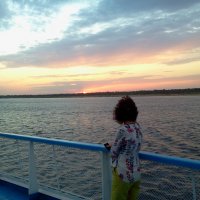 Волжские закаты :: Надежда Волжские закаты :: Надежда