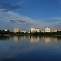 Почти вечер на пруду :: Андрей Лукьянов Почти вечер на пруду :: Андрей Лукьянов