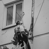 Промышленный альпинист. :: Вадим Басов