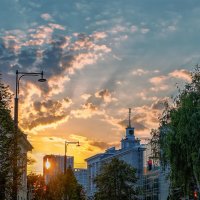 В час заката... :: Сергей Шатохин 