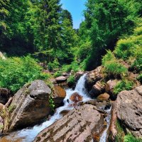 В парке водопадов "Менделиха" :: Mikhail Irtyshskiy В парке водопадов "Менделиха" :: Mikhail Irtyshskiy