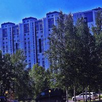 Июль...Новая 16-этажка по улице Нефтяников! :: Владимир 