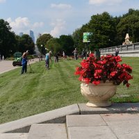 Москва, парк Горького. :: Лютый Дровосек Москва, парк Горького. :: Лютый Дровосек