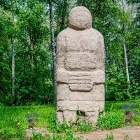 арт-объект «Половецкий воин». город Курск :: Руслан Васьков