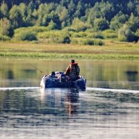 В поисках клёвого места :: Валерий Судачок